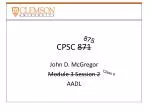 Exploring AADL: Architecture Analysis and Design Language for Embedded Systems - slide 1