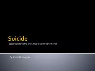 Suicide