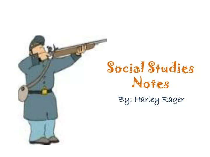 social studies notes