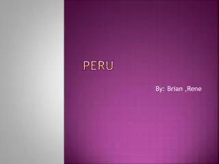 PERU