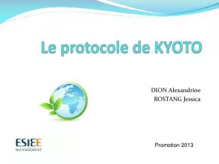 le protocole de kyoto