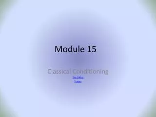 Module 15