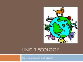 Unit 3 Ecology