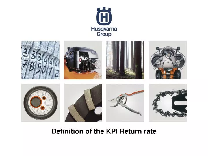 definition of the kpi return rate