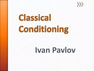 Classical Conditioning