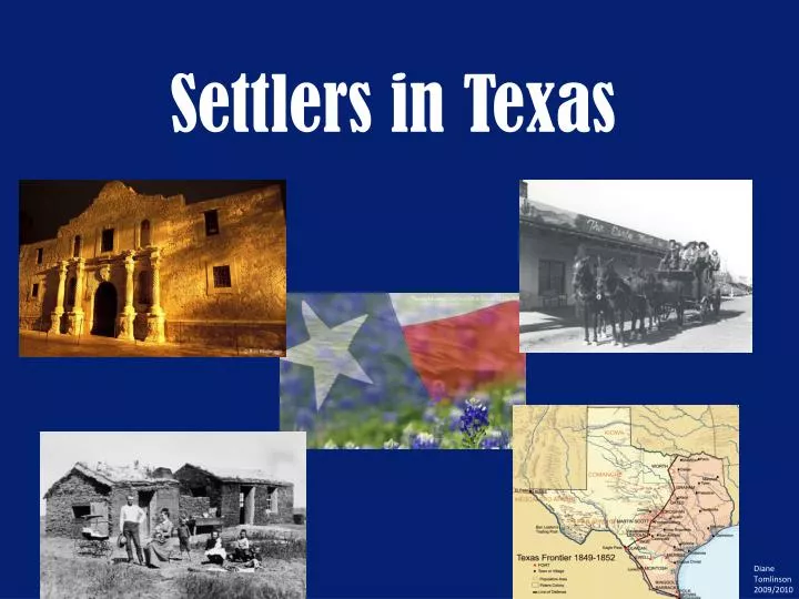 settlers in texas