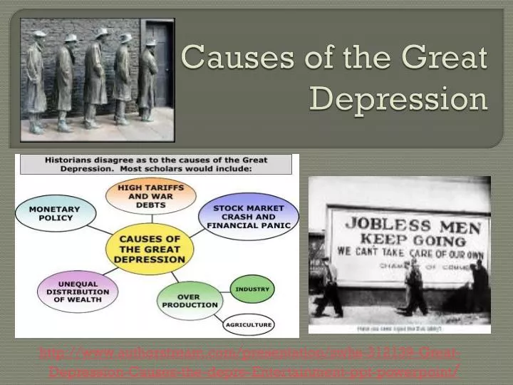 research topics on the great depression