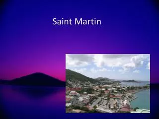 saint martin