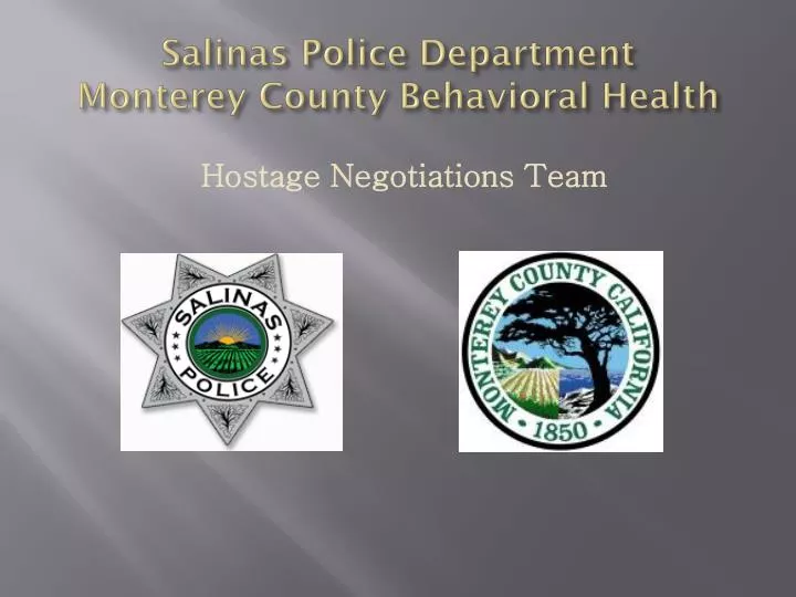 salinas police department monterey county behavioral health
