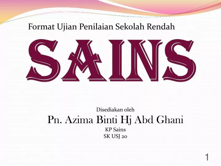 sains