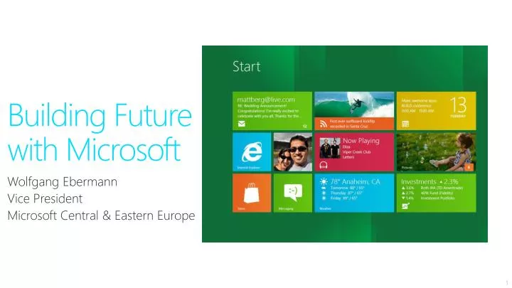 building future with microsoft