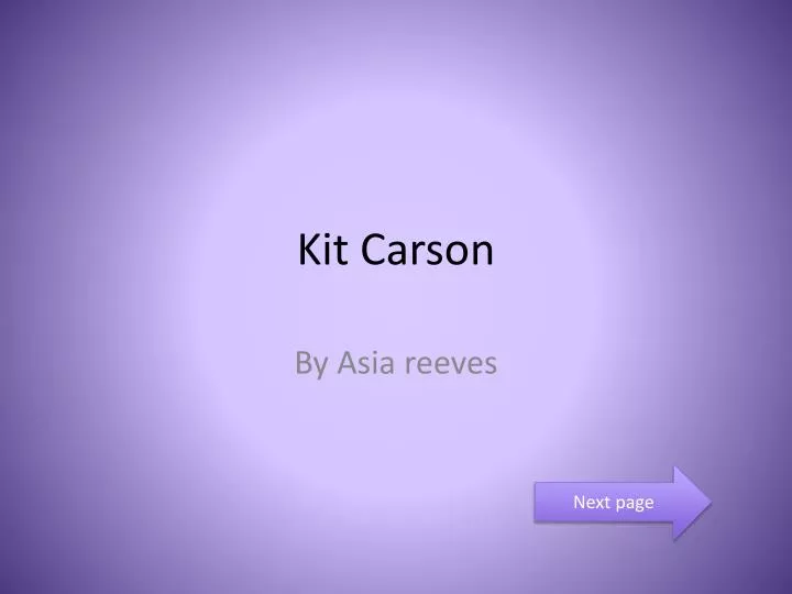 kit c arson