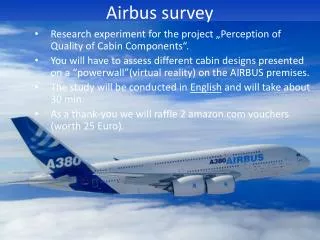 Airbus survey