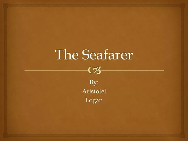 the seafarer