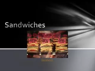 s andwiches