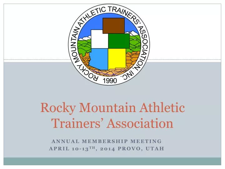 rocky mountain athletic trainers association