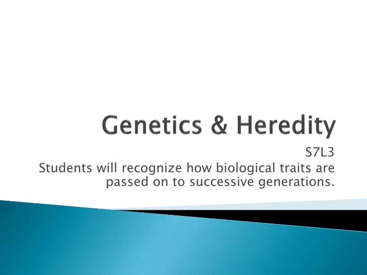 genetics heredity