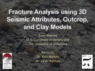Fracture Analysis using 3D Seismic Attributes, Outcrop, and Clay Models