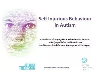 Self Injurious Behaviour in Autism