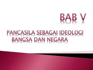 bab v