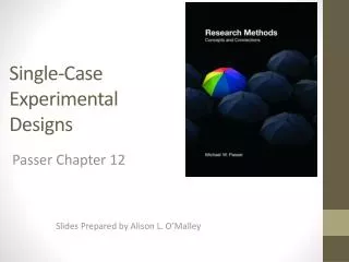 single case experimental designs