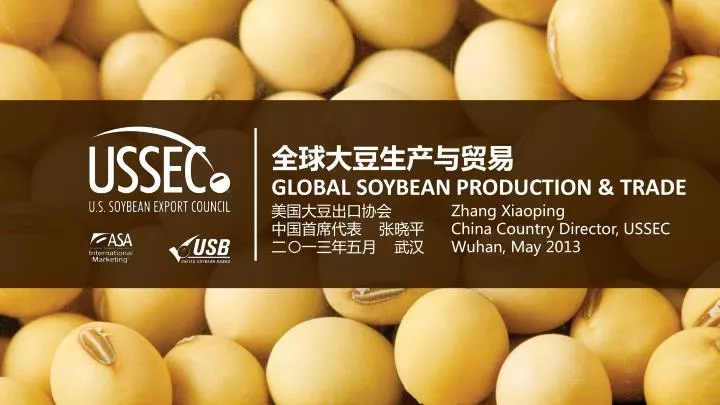 global soybean production trade