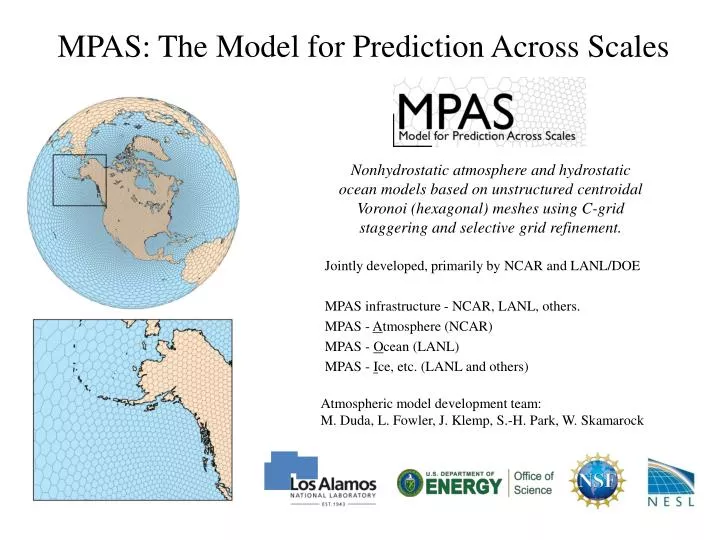 mpas the model for prediction across scales