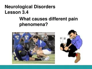 Neurological Disorders Lesson 3.4