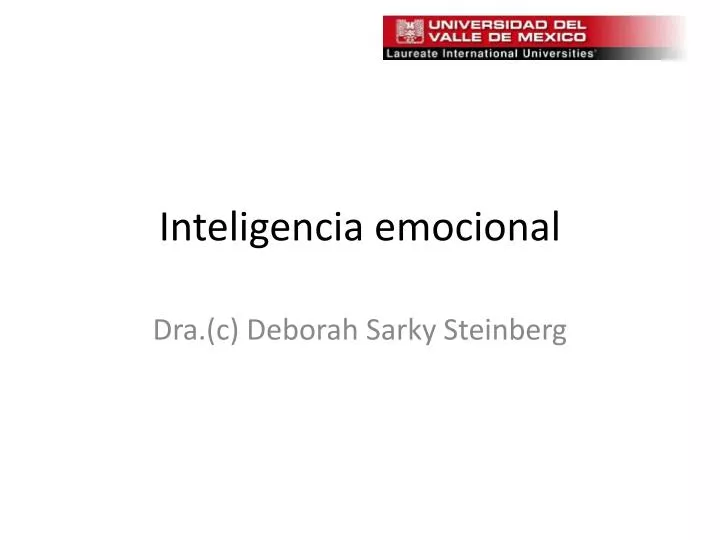 inteligencia emocional