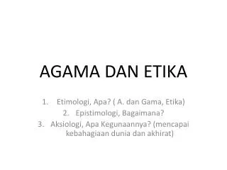 agama dan etika