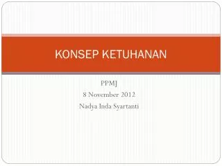 konsep ketuhanan