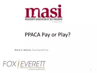 PPACA Pay or Play?
