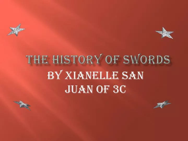the history of swords