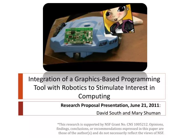 research proposal presentation june 21 2011 david south and mary shuman