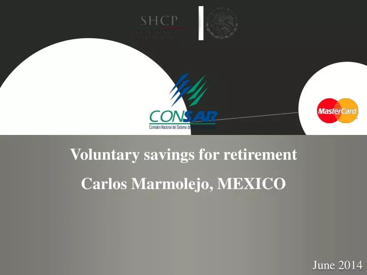 voluntary savings for retirement carlos marmolejo mexico