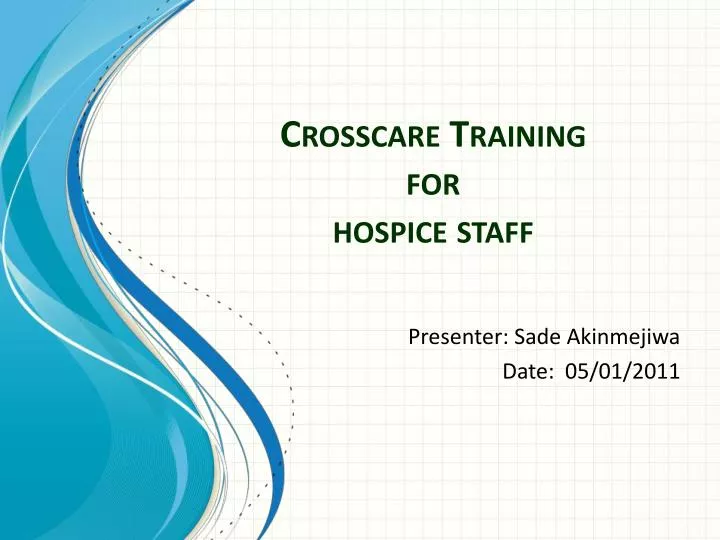 crosscare training for hospice staff