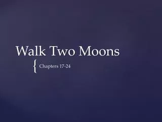 walk two moons