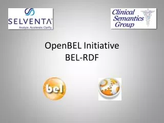OpenBEL Initiative BEL-RDF