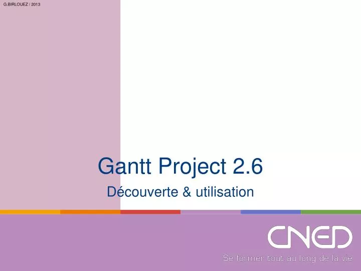gantt project 2 6