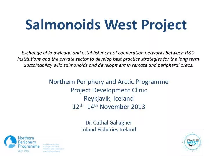 salmonoids west project