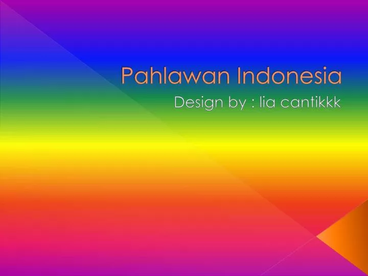 pahlawan indonesia