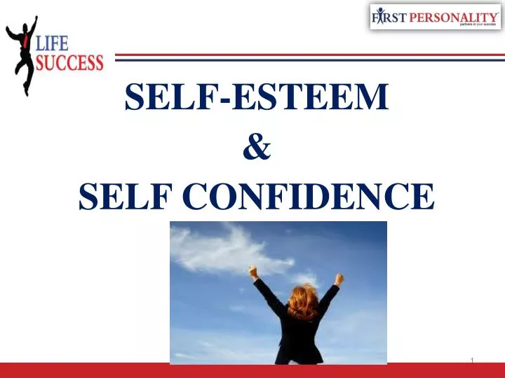 self esteem self confidence