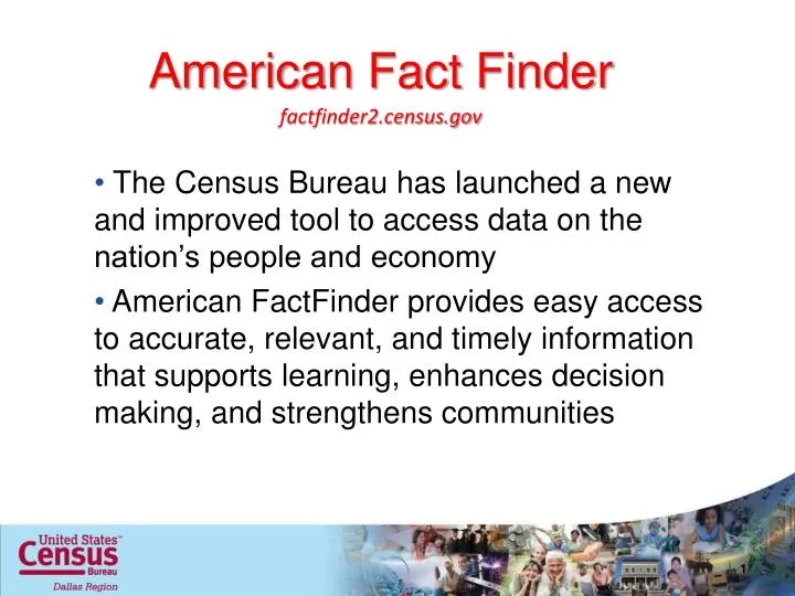 american fact finder