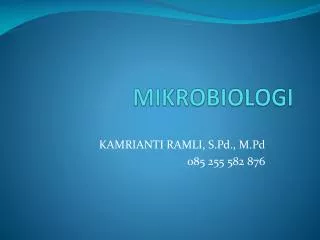 mikrobiologi