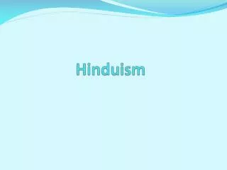 hinduism