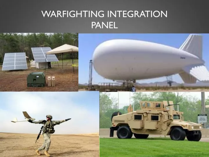 warfighting integration panel