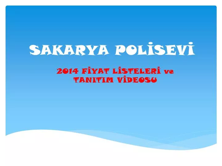 sakarya pol sev