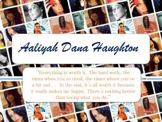 Aaliyah Dana Haughton