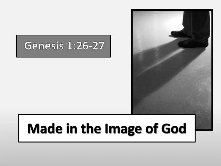 made in the image of god