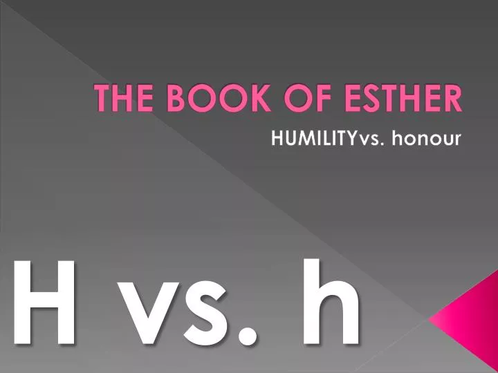 the book of esther